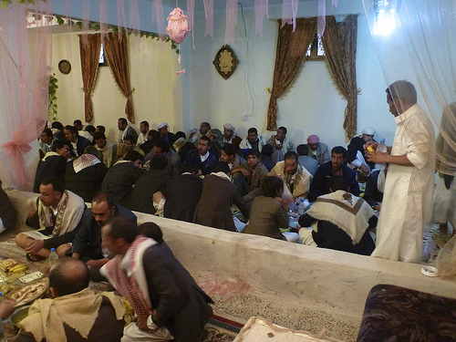 Yemeni feast