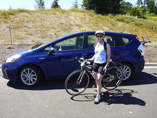 Diana training for her upcoming 50 miler