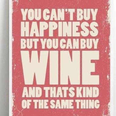 wine happiness