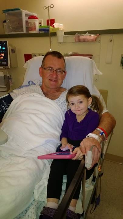 Dave getting his knee fixed