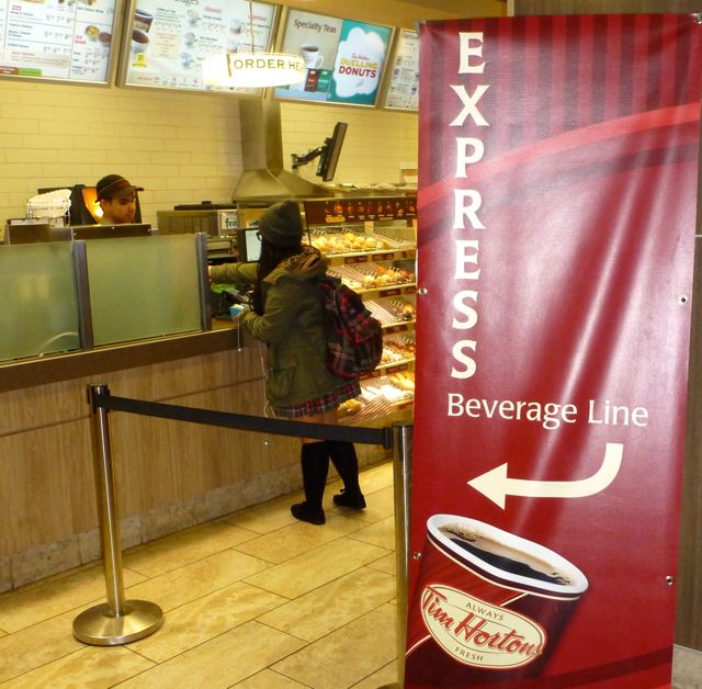 Tim Hortons express