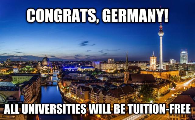 free tuition Germany