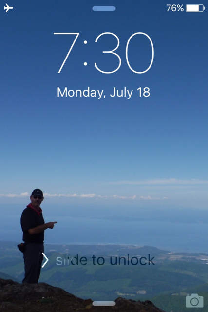 Rick phone lock screen